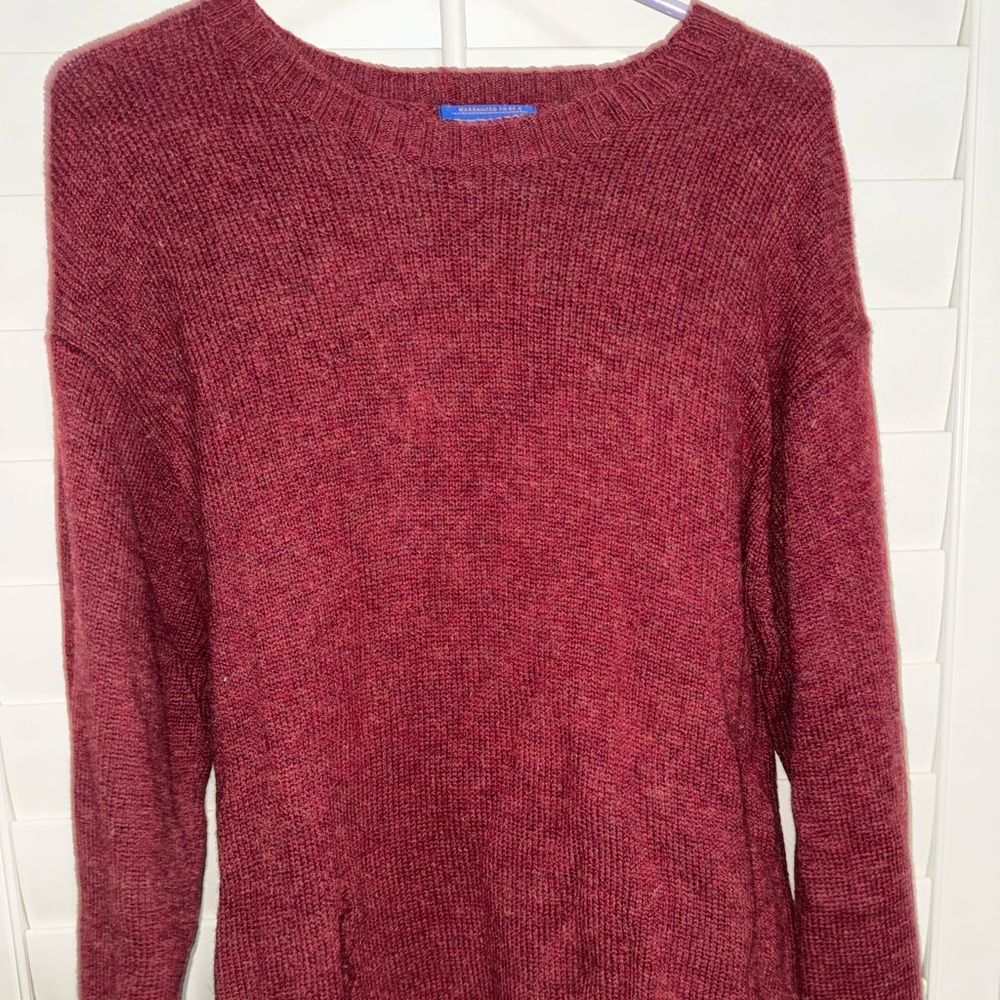 Pendleton Women's Rich Red Crew Neck Sweater